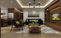 Căn hộ Lê Trực – nơi sắc màu tô điểm cuộc sống thêm sinh động