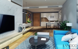 Căn hộ Park 7 Times City, ngập tràn sắc màu tương phản, đẹp độc đáo từng chi tiết 